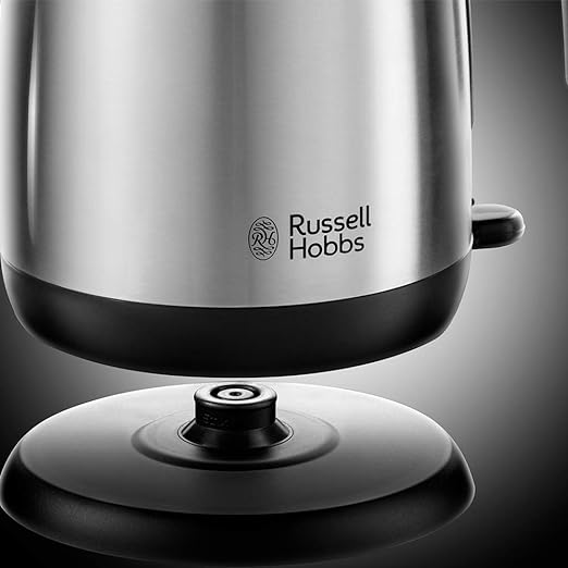 Russell Hobbs 23910 Adventure Brushed Stainless Steel Electric Kettle, [Energy Class A]