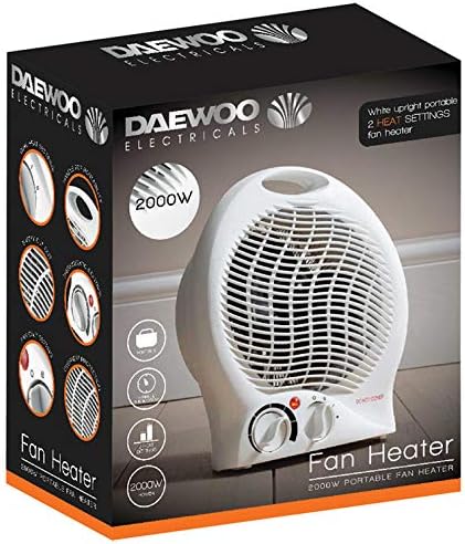 Portable Fan Heater | 2000 watts | White