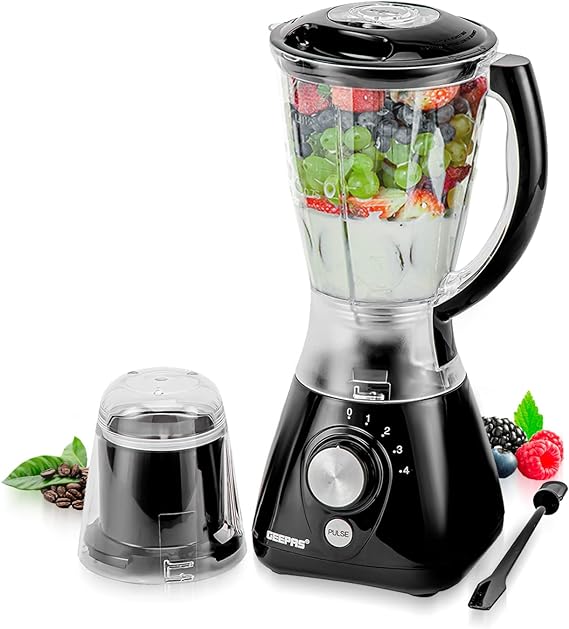 2 IN 1 Blender and Grinder ¦ 550 W ¦ 2 Year Warranty ¦ Black