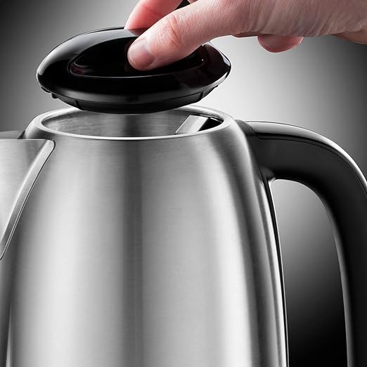 Russell Hobbs 23910 Adventure Brushed Stainless Steel Electric Kettle, [Energy Class A]