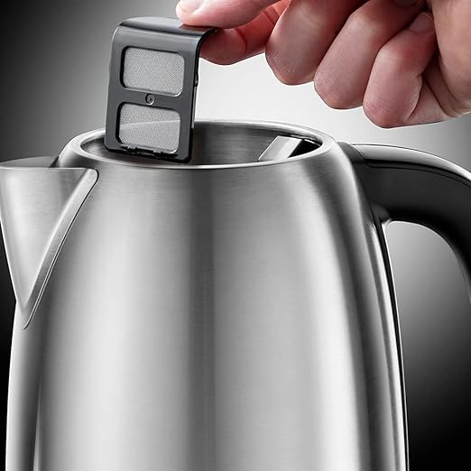 Russell Hobbs 23910 Adventure Brushed Stainless Steel Electric Kettle, [Energy Class A]