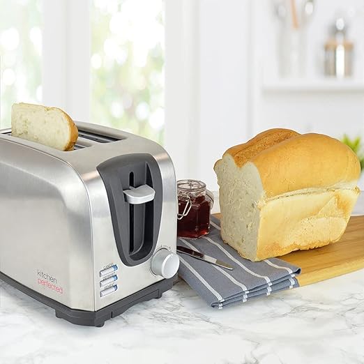 Two Slice Wide Slot Toaster - Brushed Steel  [Energy Class B]