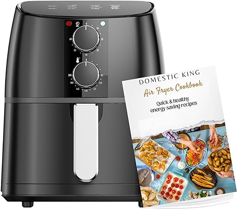 4 Litre Air Fryer with Recipe Book [Energy Class A]