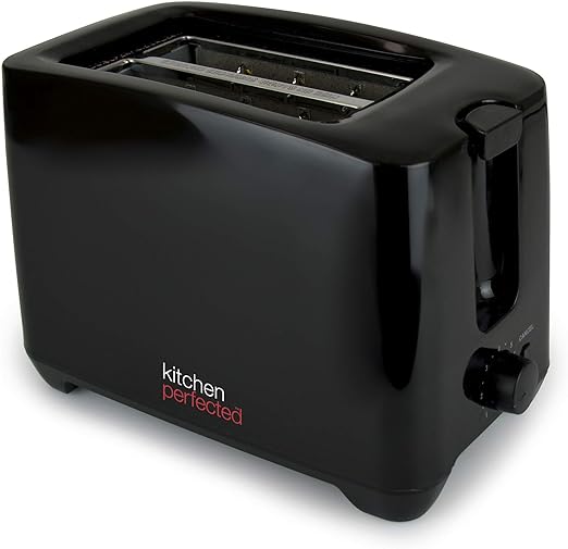 Two Slice Extra Wide Slot Toaster - 750W - Gloss Black