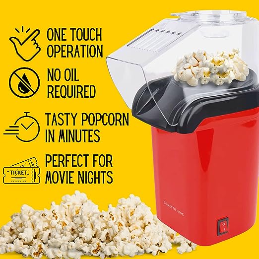 Home Made Popcorn Machine 1200W