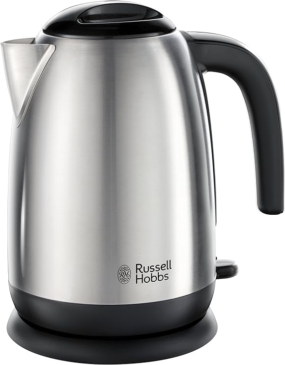 Russell Hobbs 23910 Adventure Brushed Stainless Steel Electric Kettle, [Energy Class A]