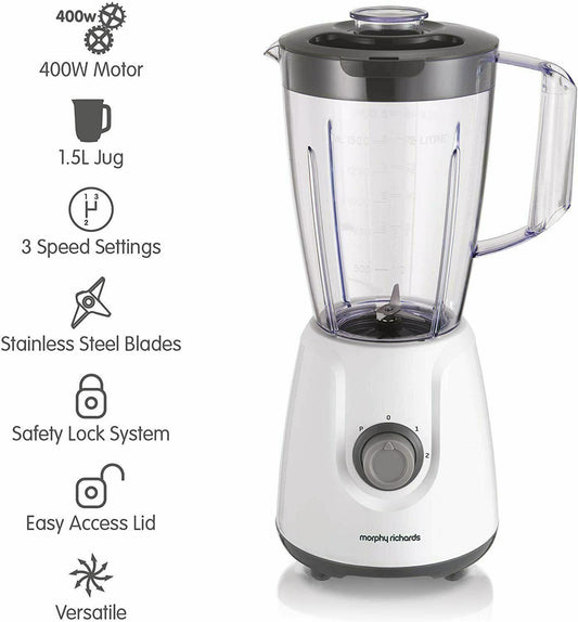 Table Blender 400W White